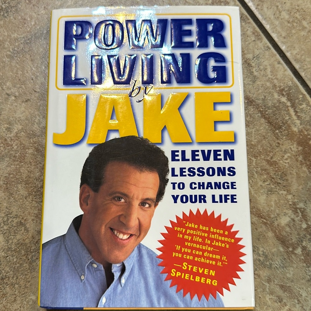 PowerLiving by Jake:: Eleven Lessons to Change Your Life Hard‎ cover book